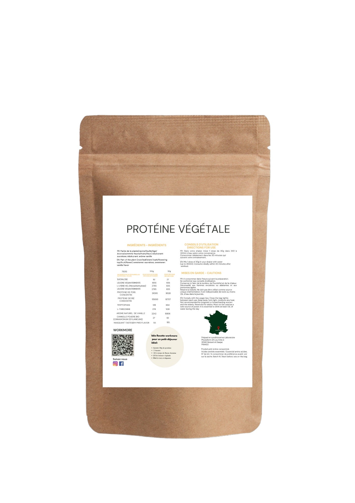 PROTEINE VEGETALE