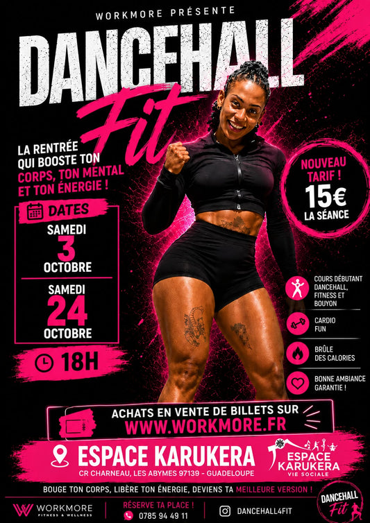 Danse Transpire Reconnecte-toi à ton corps DancehallFit en Guadeloupe
