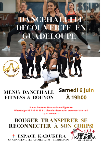 Danse Transpire Reconnecte-toi à ton corps DancehallFit en Guadeloupe