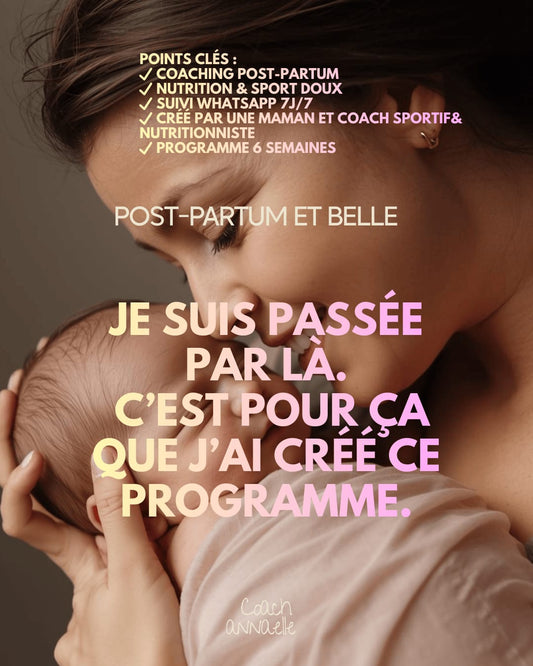 POURQUOI TU N’ARRIVES PAS À PERDRE APRÈS UN ACCOUCHEMENT ?