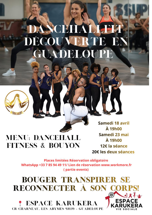 Danse Transpire Reconnecte-toi à ton corps DancehallFit en Guadeloupe