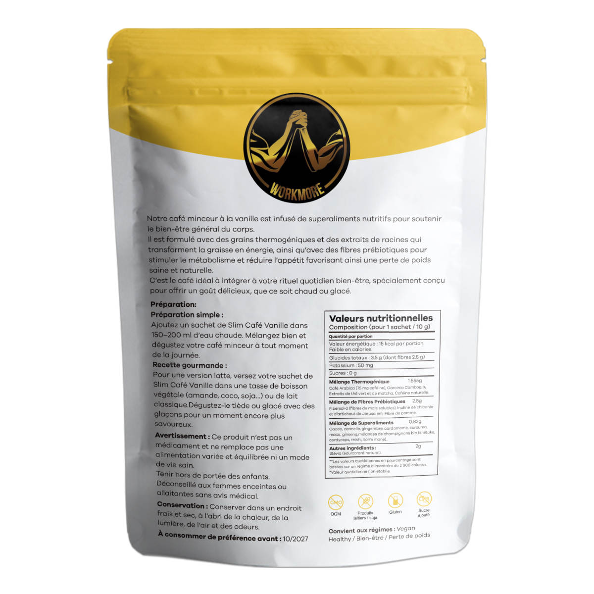 SLIM CAFÉ GOÛT VANILLE