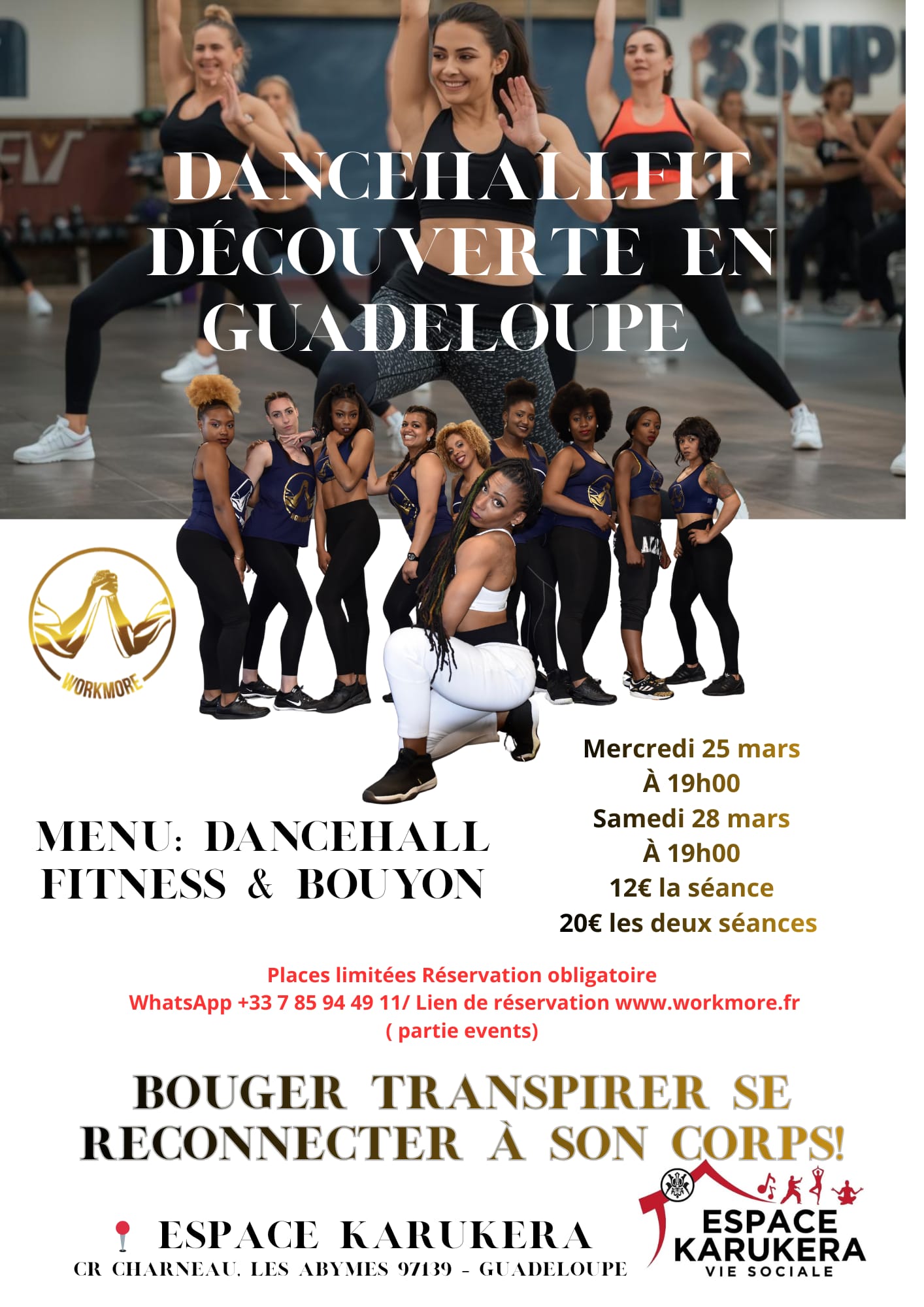 Danse Transpire Reconnecte-toi à ton corps DancehallFit débarque en Guadeloupe