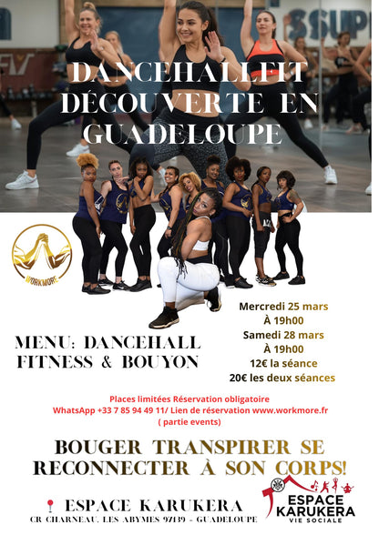 Danse Transpire Reconnecte-toi à ton corps DancehallFit débarque en Guadeloupe