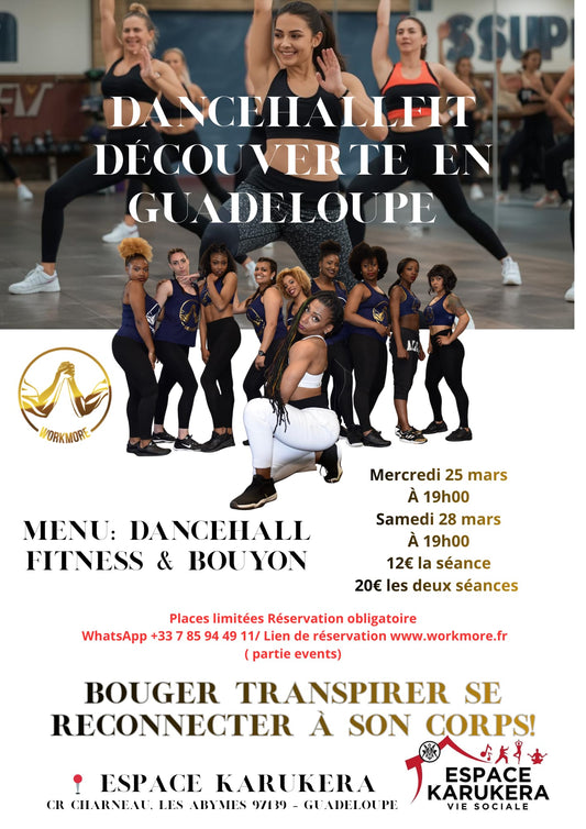 Danse Transpire Reconnecte-toi à ton corps DancehallFit débarque en Guadeloupe